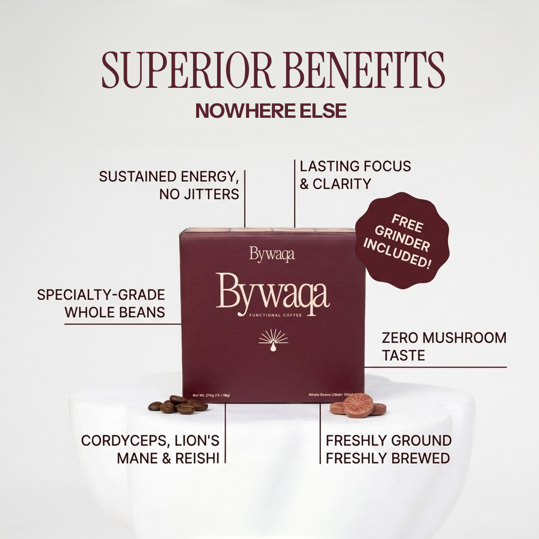 Bywaqa Premium Mushroom Coffee