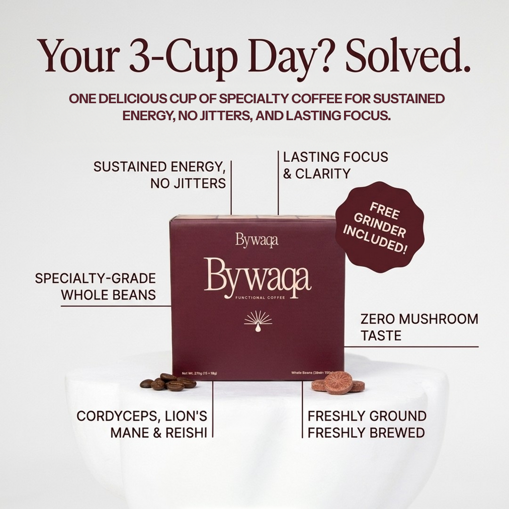 Bywaqa Premium Mushroom Coffee